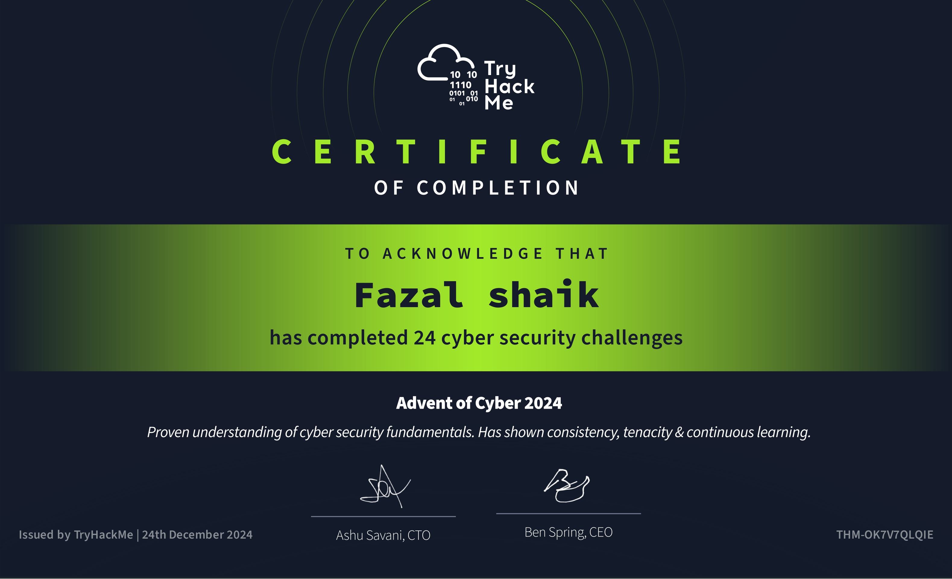 Web Development Certificate